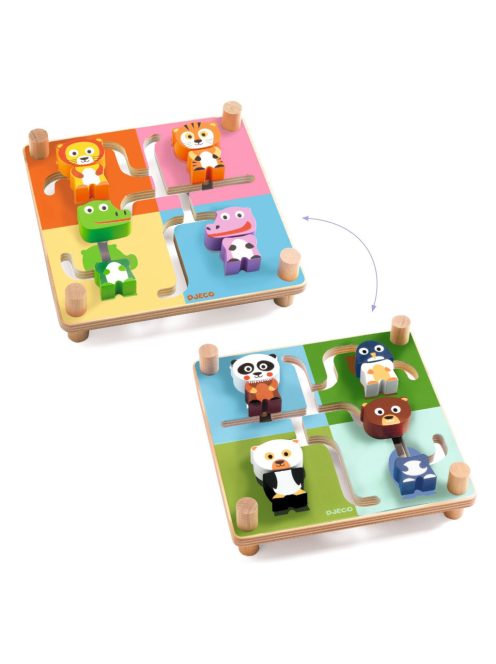 Djeco Felfedező játék Tekergő állatok - Spinamix