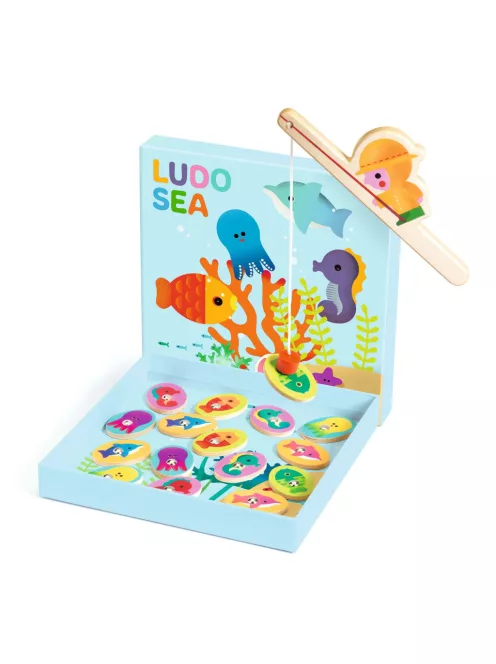 Djeco Társasjáték Tengerben - Ludo Sea 4 games