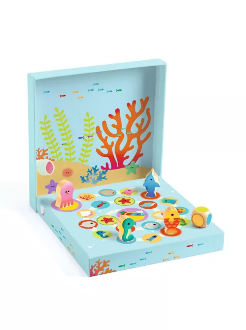 Djeco Társasjáték Tengerben - Ludo Sea 4 games