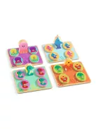 Djeco Társasjáték Tengerben - Ludo Sea 4 games
