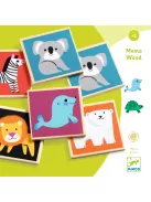 Djeco Memória játék Emlékező - Memo Wood