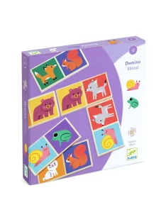 Djeco Domino Egy az egyhez - Domino Wood