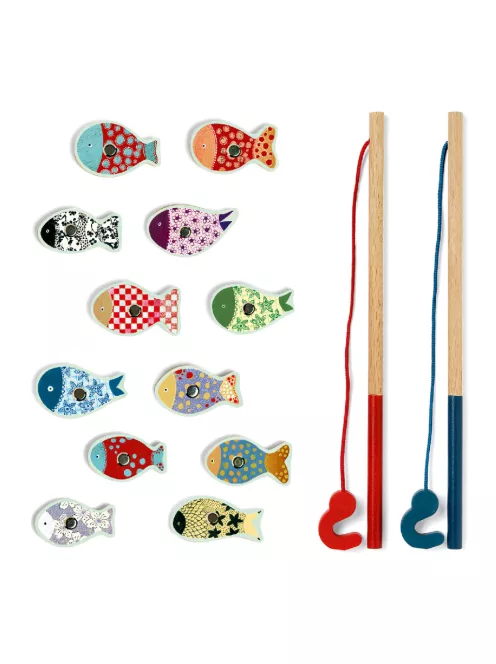Djeco Horgász játék Bűbájos horgászat - Enchanted fishing