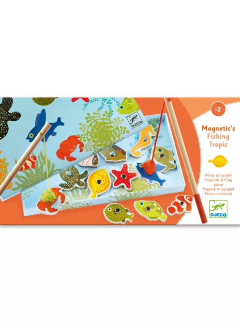 Djeco Horgász játék Trópusi horgászat - Tropical fishing