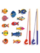 Djeco Horgász játék Halgrafika - Fishing graphic