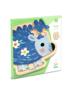 Djeco Fa puzzle, 9 darabos - Süni