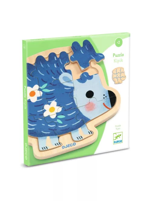 Djeco Fa puzzle, 9 darabos - Süni