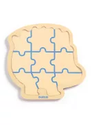 Djeco Fa puzzle, 9 darabos - Süni