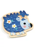 Djeco Fa puzzle, 9 darabos - Süni