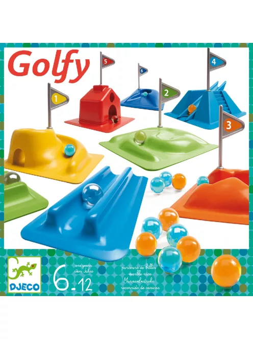 Djeco Ügyességi játék Golfy - Minigolf