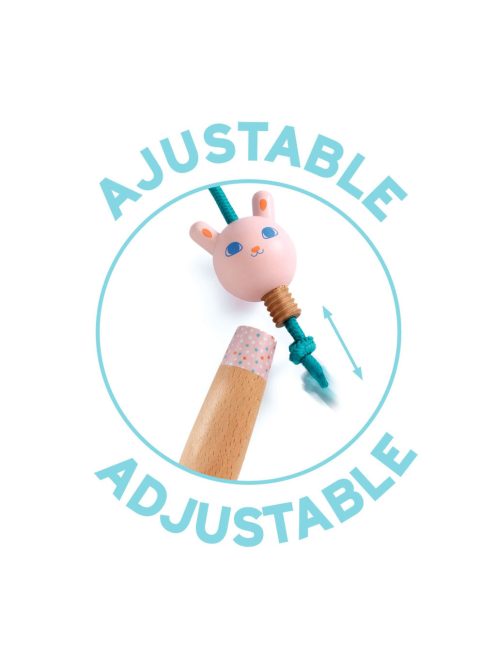 Djeco Ugrálókötél Nyuszi - Skipping Lea