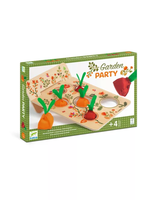 Djeco Célbadobó játék Zsákolás - Garden party