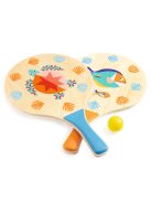 Djeco Strandjáték Ütőkészlet tenger - Beach rackets set - Sea