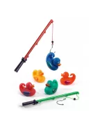 Djeco Horgász játék Szivárványos kacsák - Rainbow fishing ducks