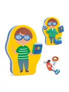 Djeco Formadobozos puzzle - Mikié