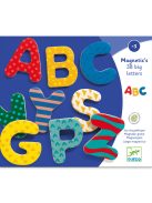 Djeco Mágneses betűkészlet Nagybetűk - 38 fancy letters