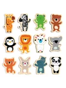 Djeco Mágneses képkirakó Kukucska - Coucou