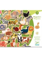 Djeco Mágneses képkészlet Vonzó állatfigurák - Magnimo