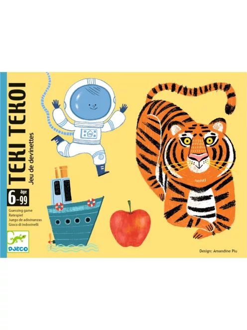 Djeco Kártyajáték Ki vagyok én? - Téki-Tékoi