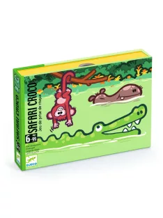 Djeco Kártyajáték Krokodil safari - Safari Croco