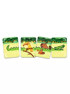 Djeco Kártyajáték Krokodil safari - Safari Croco