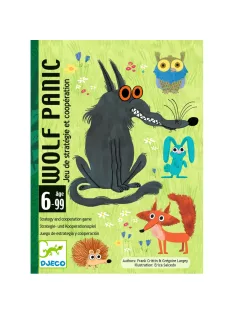 Djeco Kártyajáték Farkaspánik - WolfPanic