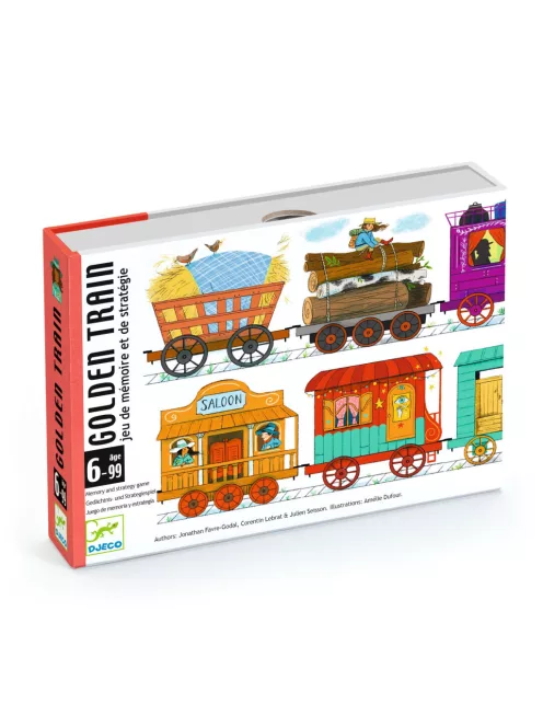 Djeco Kártyajáték Arany vonat - Golden Train