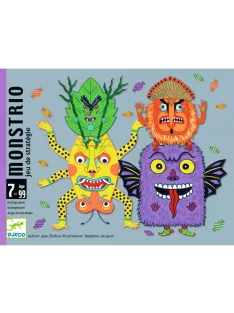 Djeco Kártyajáték Szörnytrió - Monstrio