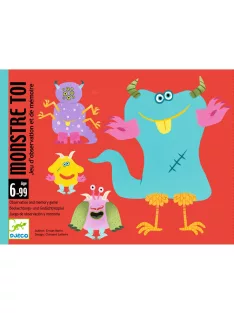 Djeco Memóriajáték Szörnyeim - Monstre toi