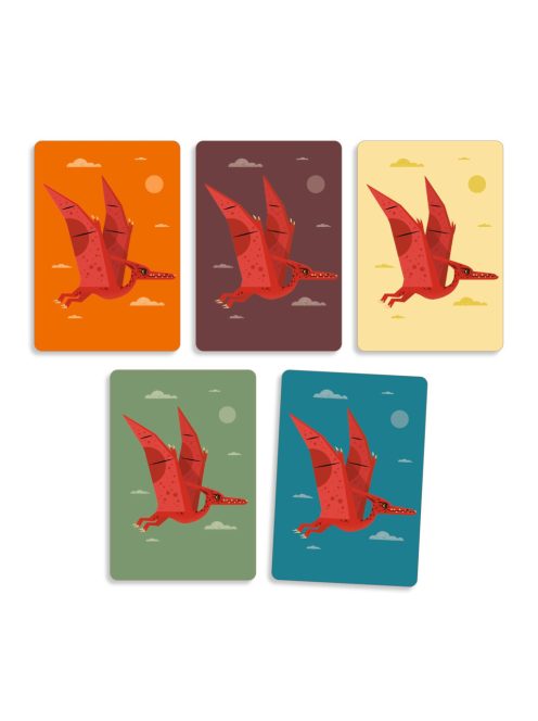 Djeco Kártyajáték Dínók nyomában - Dino Draft