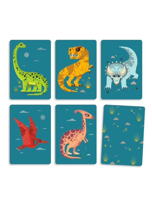 Djeco Kártyajáték Dínók nyomában - Dino Draft