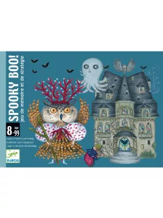Djeco Kártyajáték Borzongós - Spooky Boo!