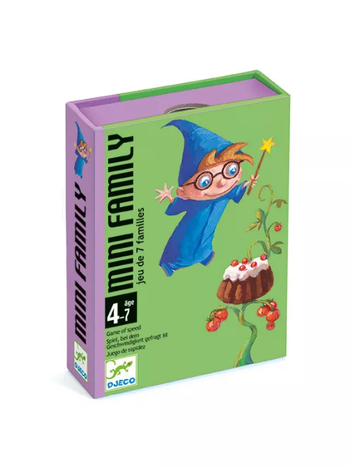 Djeco Kártyajáték Kis családi játék - Mini family 
