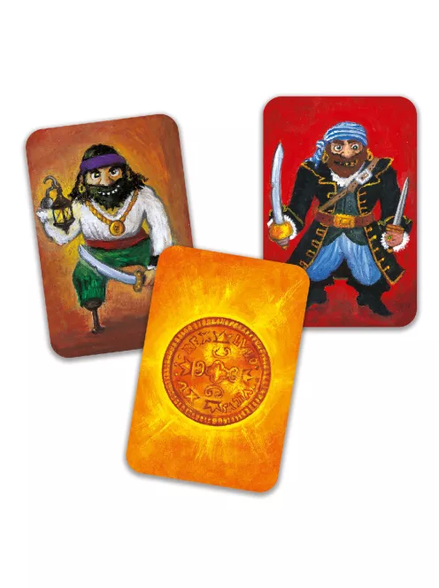 Djeco Kártyajáték Kalóz csata - Piratatak 