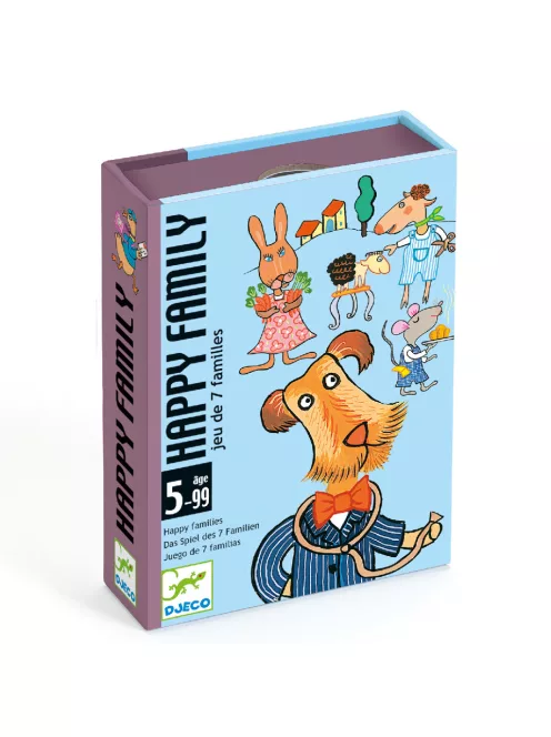 Djeco Kártyajáték Boldog család - Happy family