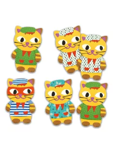 Djeco Kártyajáték Macskaikrek - Misticat 