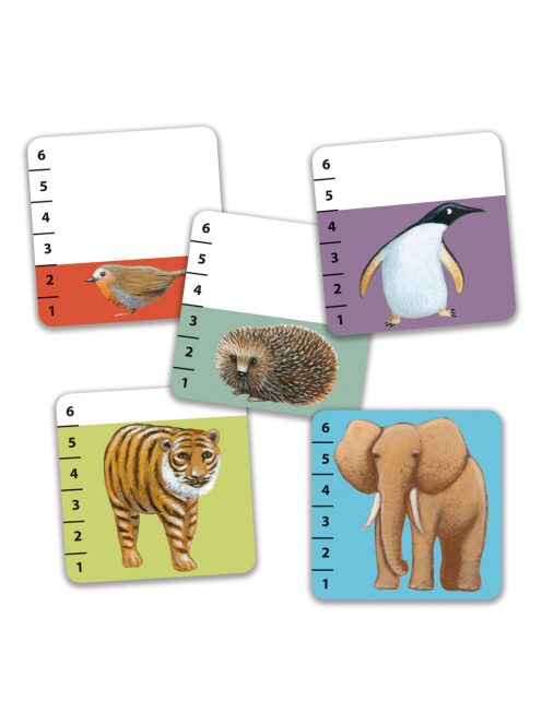 Djeco Kártyajáték Kisebb-nagyobb - Batanimo