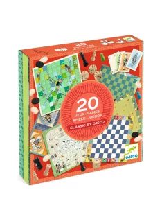 Djeco Társasjáték klasszikus - Classic box 20 játék