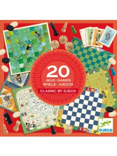 Djeco Társasjáték klasszikus - Classic box 20 játék