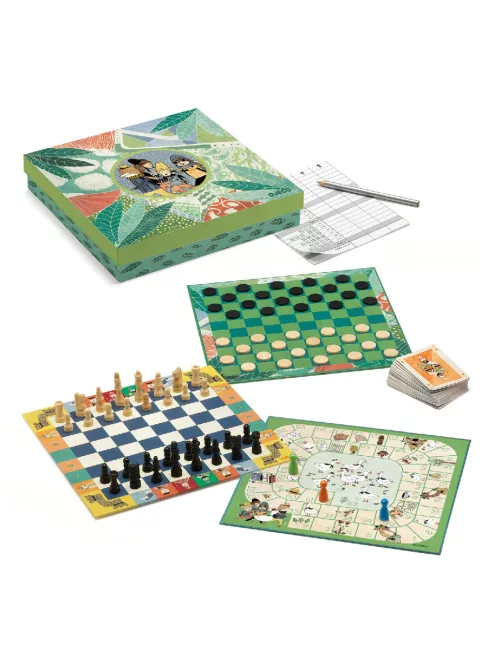 Djeco Társasjáték klasszikus - Classic box 20 játék