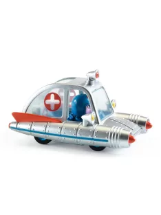 Djeco CRAZY MOTORS Játékautó Űr Mentő - Space Ambulance