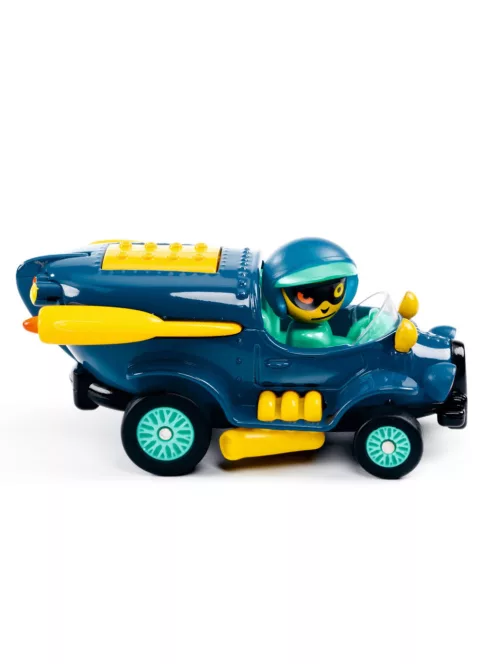 Djeco Grazy Motors CRAZY MOTORS játékautó Búvár Röpcsi - Navy flying