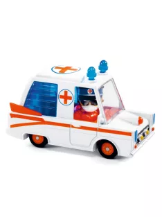   Djeco Grazy Motors CRAZY MOTORS játékautó Menő Mentő - Hurry Ambulance