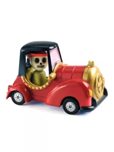   Djeco Grazy Motors CRAZY MOTORS játékautó Piros kobak - Red Skull