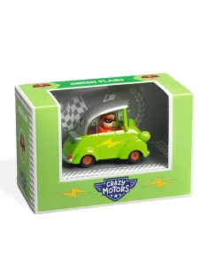   Djeco Grazy Motors CRAZY MOTORS játékautó Zöld Villám - Green Flash