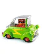 Djeco Grazy Motors CRAZY MOTORS játékautó Zöld Villám - Green Flash