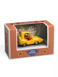   Djeco Grazy Motors CRAZY MOTORS játékautó Arany Csillag - Golden Star