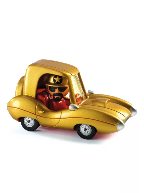 Djeco Grazy Motors CRAZY MOTORS játékautó Arany Csillag - Golden Star