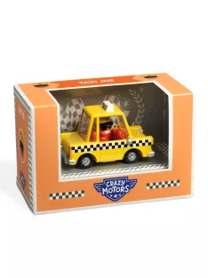   Djeco Grazy Motors CRAZY MOTORS játékautó Taxis Jani - Taxi Joe