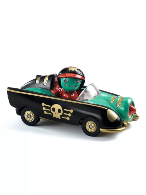 Djeco Grazy Motors CRAZY MOTORS játékautó Kerekes Kalóz - Pirate Wheels